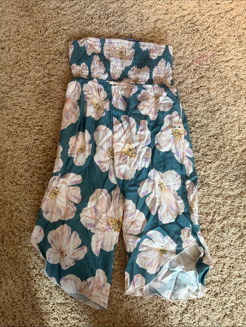 Lexbreezy Toddler Strapless Jumpsuit